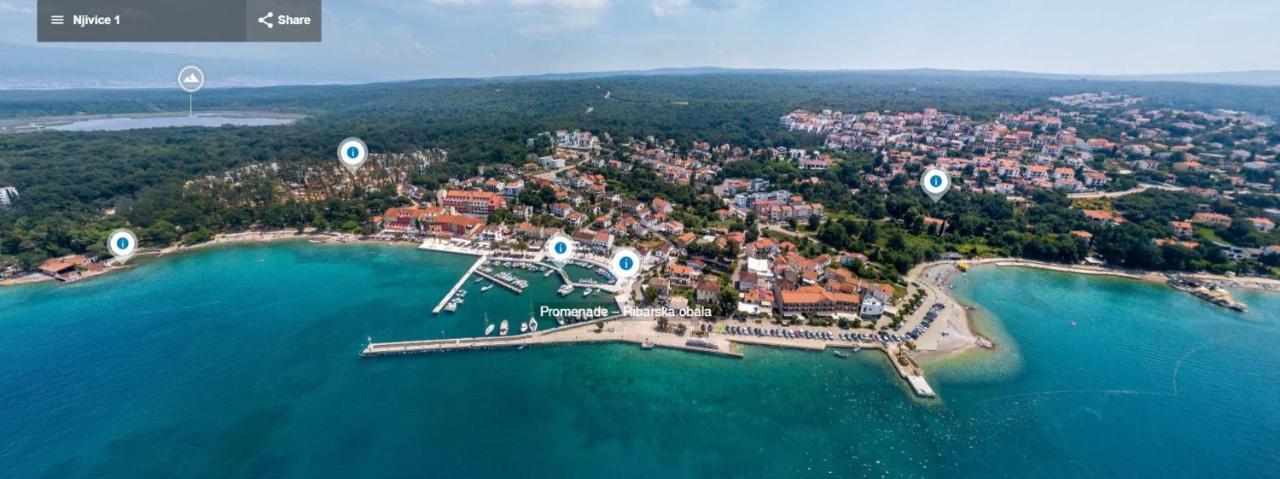 Bellmar Apartments Njivice Εξωτερικό φωτογραφία